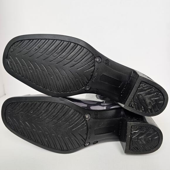 Marimekko 7.5 Rain Boots Abstract Rubber Ankle Chelsea Heel EU 38 - Picture 10 of 13